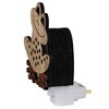 Roman 6" Wooden LED Smiling Frog Night Light - 3 of 4