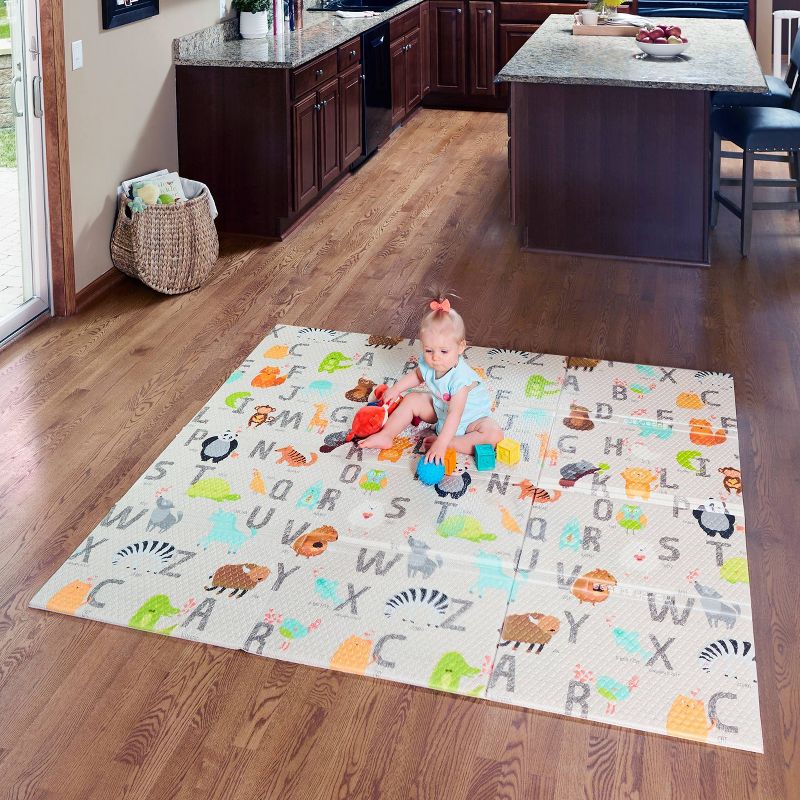Toddleroo by North States Superyard ABC Play Mat, 4 of 13