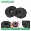 Unique Bargains Mechanical Anti-Vibration Durable Multipurpose Rubber Isolation Washers Black - 2 of 4