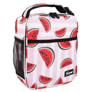 Small Insulated Lunch Bag for All Ages, Splash Proof Mini Portable Reusable Thermal Lunch Cooler Tote Bag, Upright Lunch Box - Tirrinia - 1 of 4