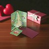 Unique Bargains Greeting Card Green 6.1"x3.5"x0.4" 1 Pc - 2 of 4