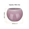 Unique Bargains Ceramic Thick Good Heat Preservation Traditional Design Ice Crack Tea Cup 2 Pcs - 2 of 4