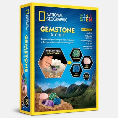 National Geographic Gemstone Dig Kit