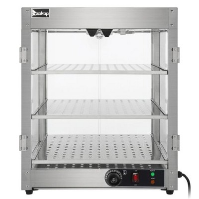 Winado 85 Qt. Stainless Steel Buffet Server with 3 Removable Shelves
