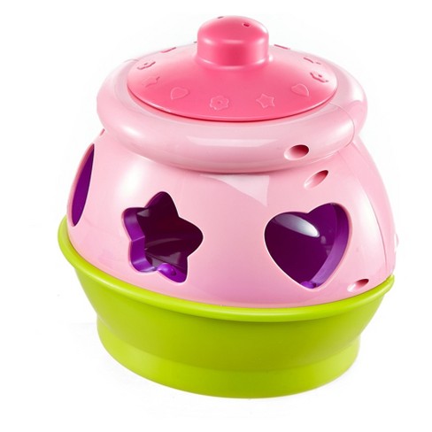 Bright Fisher Price Cookie Jar Pink Musical Shape Shorter Laugh And Learn Lights Sounds Toys For Baby