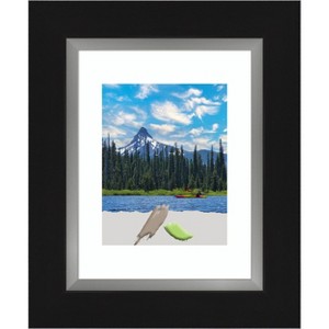 Amanti Art Eva Black Silver Picture Frame - 1 of 4