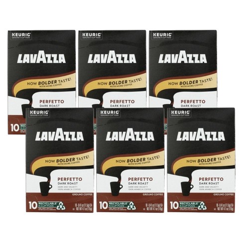 Lavazza Perfetto Arabica Ground Coffee K cup Pods Case Of 6 10 Ct Target