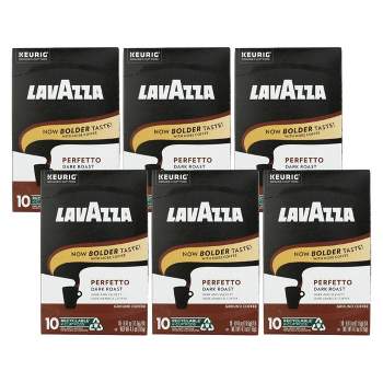 Lavazza Perfetto Arabica Ground Coffee K-Cup Pods - Case of 6/10 ct