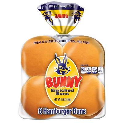 Bunny Hamburger Buns - 12oz