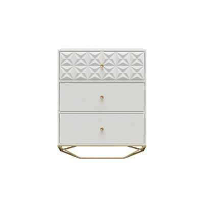 CosmoLiving by Cosmopolitan Blair 3 Drawer Dresser