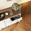 6-Drawer Retro Farmhouse Style Wooden Dresser, Storage Cabinet for Bedroom-Maison Boucle - 3 of 4