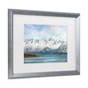 Trademark Fine Art Philippe Sainte Laudy In The Middle of The Blue Matted Framed Art - 3 of 4