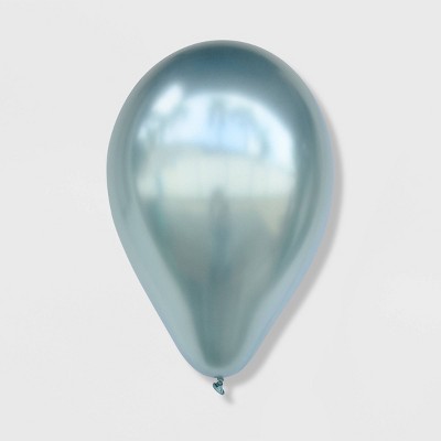 20ct 12&#34; Metallic Balloon Pack Teal - Spritz&#8482;