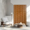 Grungis Matrix Metal Decorative Patio Screens,Freestanding Privacy Fence Panels Screen in Bricks Pattern for Deck Balcony Patio,76" H×48" W - 4 of 4