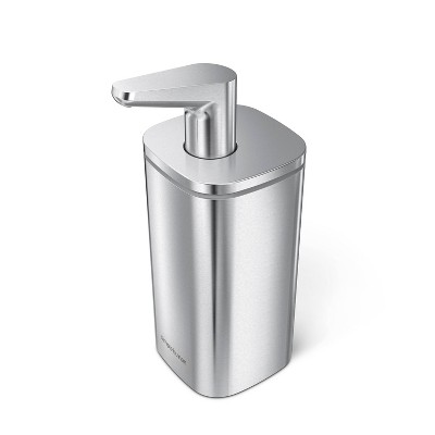 simplehuman 10oz Pulse Pump Soap Dispenser Brushed Stainless Steel