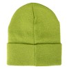 Grinch Face Green Embroidered Cuffed knitted Beanie for Christmas - 3 of 3