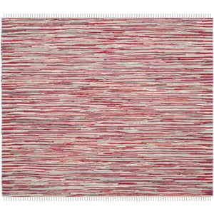 Rag Area Rug RAR129 Hand Woven Area Rug  - Safavieh - 1 of 4