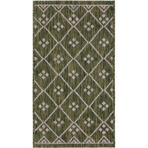 Courtyard CY8303 UV & Stain Resistant Non-Shedding Power Loomed Indoor/Outdoor Rugs - Safavieh - 1 of 4