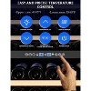 Wine refrigerator,Holds 154 Bottles,Beverage and Wine Cooler,Freestanding Compressor Wine Cooler Refrigerator - 2 of 4