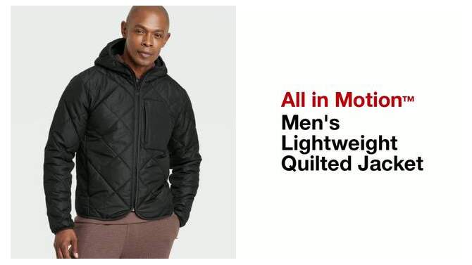 Men&#39;s Lightweight Quilted Jacket - All In Motion&#8482;, 2 of 6, play video