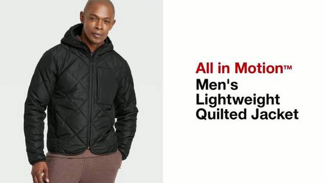 Men&#39;s Lightweight Quilted Jacket - All In Motion&#8482;, 2 of 7, play video