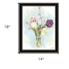 HomeRoots Flower Farm Bouquet Black Framed Print Wall Art - 3 of 4