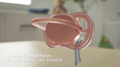 Philips Avent Baby Sucette Ultra Air Décoré 6-18 mois 2unit