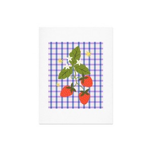 Deny Designs Melissa Donne Strawberries and Stars Art Print - 1 of 4