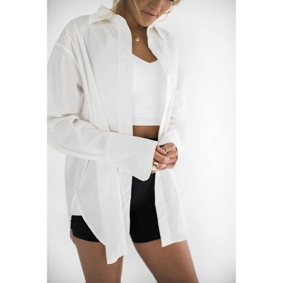 Women's Stevie Menswear Button Down - falcon park