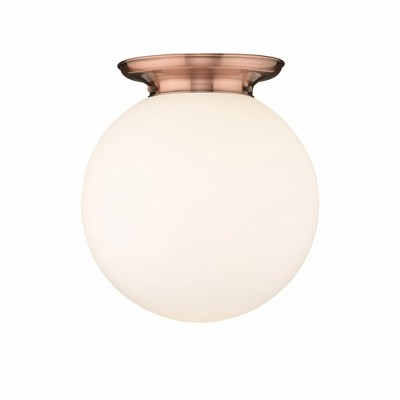 Beacon - 1 Light Flush Mount In Traditional Style-17.13 Inches Tall and 15.75 Inches Wide