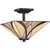 Asheville 2-Light Valiant Bronze Semi-Flush Mount Light - 2 of 4