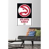 Trends International NBA Atlanta Hawks - Logo 21 Unframed Wall Poster Prints - 2 of 4