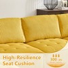 CAVINAS 6-Seater U-Shaped Modular Sectional Sofa,Cloud Couch Sectional with 1 Ottoman,Conversible Chaise Sofa for Living Room - 4 of 4