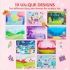 Joyfy Fashion Foil Art Kit for Kids - Unicorn & Castle Foil Foam Stickers Kit, Arts & Crafts, Travel Toys, Birthday Gifts for Boys Girls Age 4 5 6 + - 2 of 4