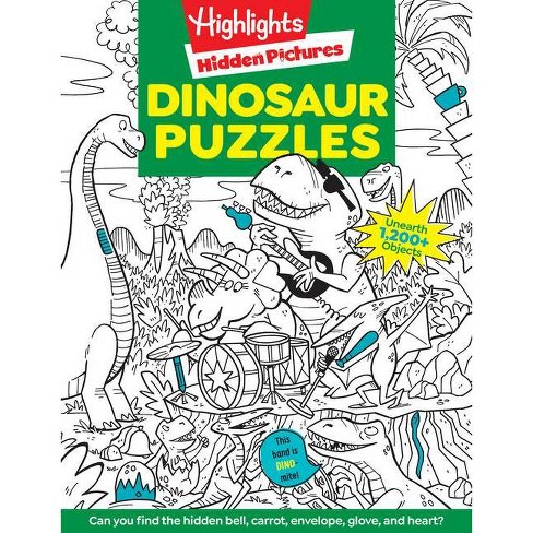 Dinosaur Puzzles By Highlights Paperback Target