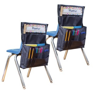 Teacher Created Resources® Black Chair Pocket, Pack of 2 - 1 of 2