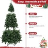 Pre-Lit Flocked LED Douglas Fir Artificial Christmas Tree - 4 of 4
