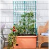 The Lakeside Collection Vegetable Planter With Wheels And Trellis - 58 Inch Self Watering - 2 of 4