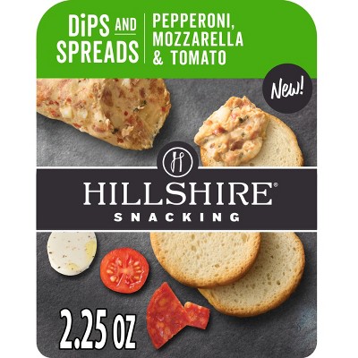 Hillshire Farms Pepperoni, Mozzarella & Tomato Dip with Toasted Rounds - 2.25oz