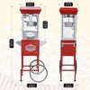 FONTOI 6/8/10/12/16/20 OZ Popcorn Machine with Cart Stainless Steel Kettle Heated Warming Deck and Old Maids Drawer for Easy Cleanup - 3 of 4