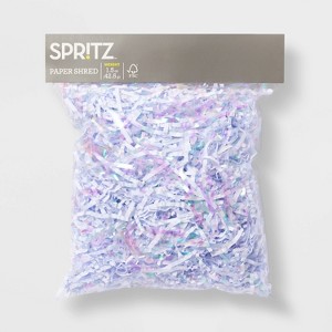 White Iridescent Paper Shred - Spritz™ - 1 of 3