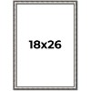 PosterPalooza | Slim Profile Silver Picture Frame - UV Acrylic, Foam Board Backing, Hanging Hardware - 2 of 4