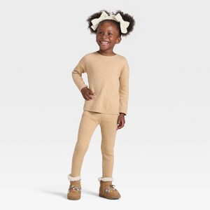 Toddler Girls' Sweater Top and Bottom Set - Cat & Jack™ - 1 of 4