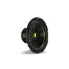 Kicker 12 Inch Bass Bundle - A 44CWCD124 Subwoofer with CXA4001 and amp wire kit - 2 of 4