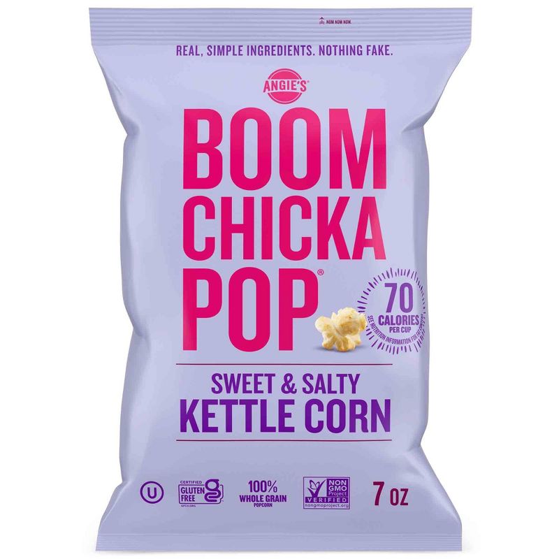 Angie&#39;s Boomchickapop Sweet &#38; Salty Kettle Corn Popcorn - 7oz, 1 of 9