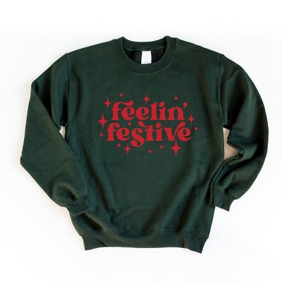 Simply Sage Market Women's Graphic Sweatshirt Whimsical Feelin Festive
