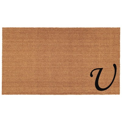 Calloway Mills 153622436A Urban Chic Monogram Doormat 24 In. x 36 In.