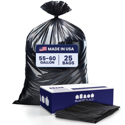 Plasticplace Contractor Trash Bags 55-60 Gallon
