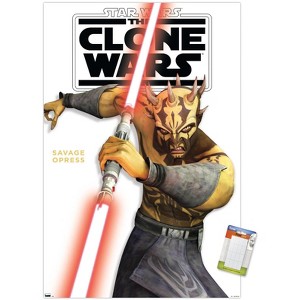 Trends International Star Wars: The Clone Wars - Savage Opress Feature Series Unframed Wall Poster Prints - 1 of 4