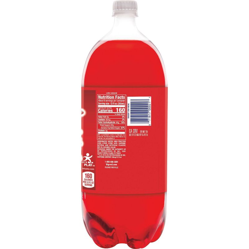 Big Red Soda - 2 L Bottle, 6 of 8